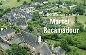 Le tracé de la randonnée de Martel Rocamadour du 31 mai 2023