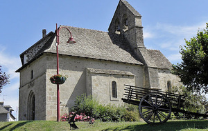 Le tracé de la randonnée de Saint-Bonnet-Avalouze du 12 mai  2024