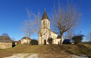 Le tracé de la randonnée de Lostanges du 15 septembre 2024